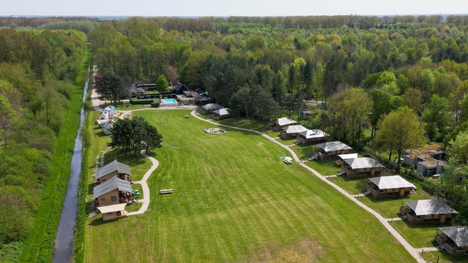 Glamping Lodge With Eco-Wellness Зеволде Экстерьер фото