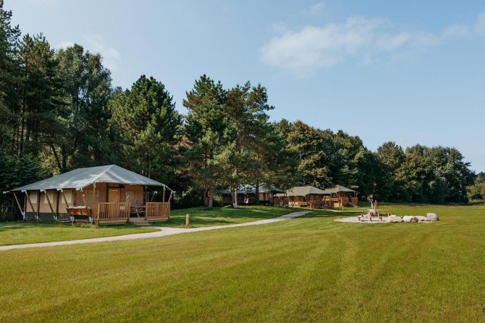 Glamping Lodge With Eco-Wellness Зеволде Экстерьер фото