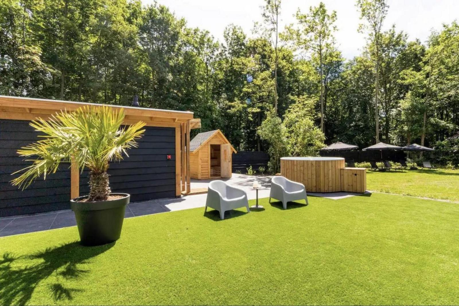 Glamping Lodge With Eco-Wellness Зеволде Экстерьер фото